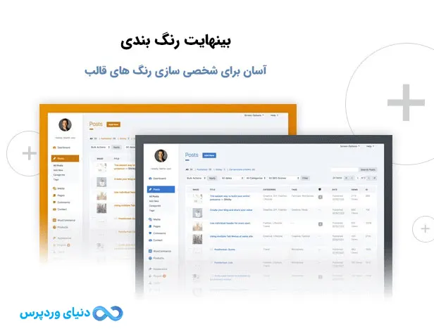 شخصی سازی پیشخوان وردپرس با افزونه wphave Admin