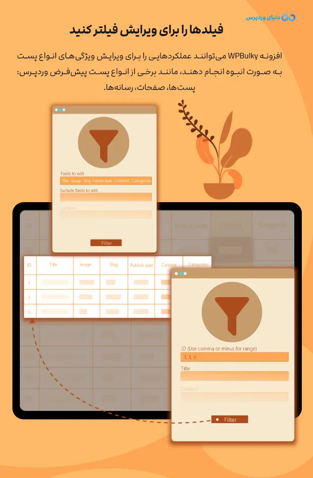 افزونه ویرایش گروهی پست تایپ ها WPBulky