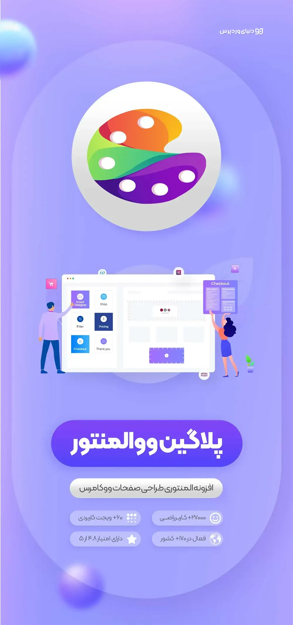 افزونه طراحی حرفه ای صفحات ووکامرس Woolentor Pro