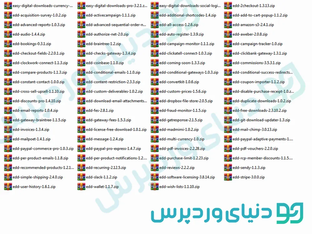 ایزی دیجیتال دانلودز پرو + 79 افزونه پریمیوم