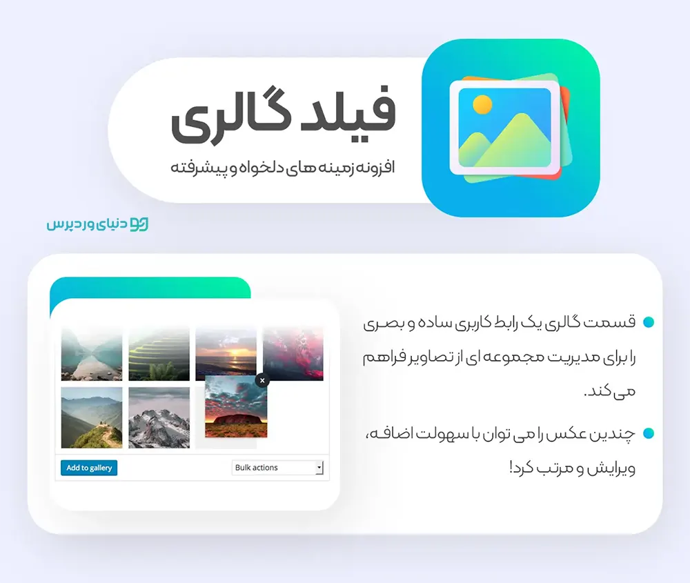 افزونه زمینه های دلخواه و سفارشی Advanced Custom Fields