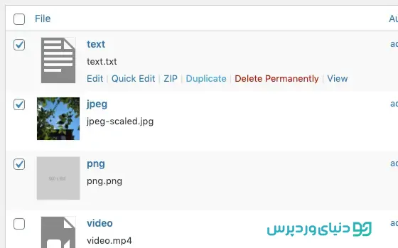 سازماندهی کتابخانه وردپرس - Media Library Organizer Pro