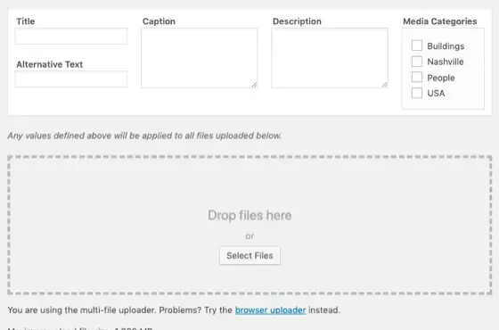 سازماندهی کتابخانه وردپرس - Media Library Organizer Pro
