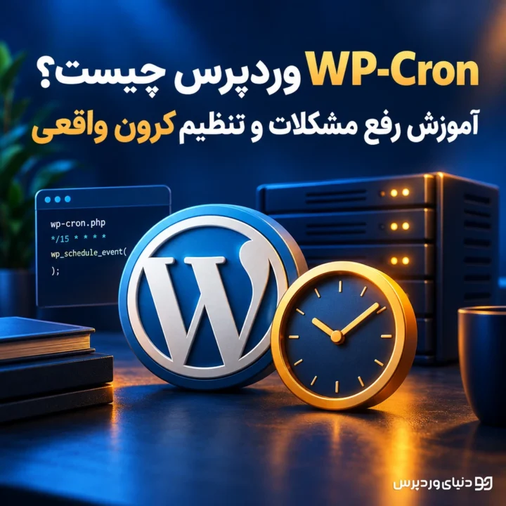 WP-Cron وردپرس چیست؟ آموزش رفع مشکلات و تنظیم کرون واقعی